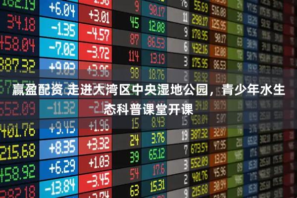 赢盈配资 走进大湾区中央湿地公园，青少年水生态科普课堂开课
