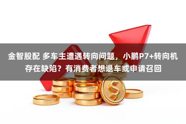 金智股配 多车主遭遇转向问题，小鹏P7+转向机存在缺陷？有消费者想退车或申请召回